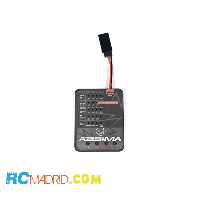 Programming Card for V2...