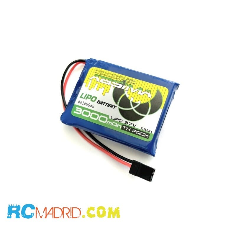TX LiPo 1S 3 7V 3000mAh SC...