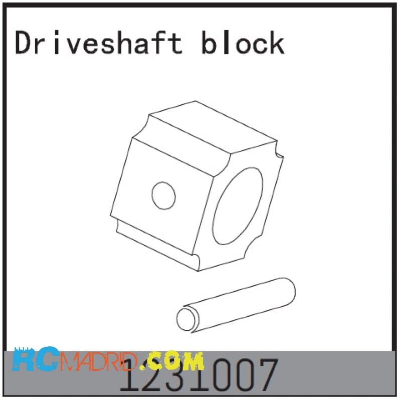 Driveshaft Block  - CR3.4eco