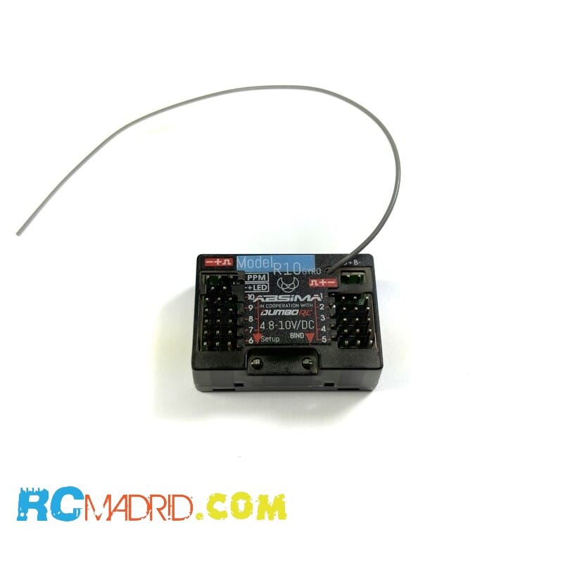 10-Channel Receiver w. Gyro...