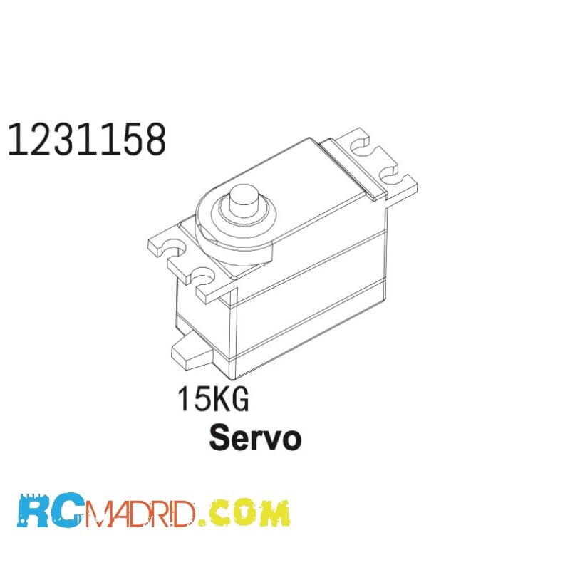 15KG MG Servo CR4.4