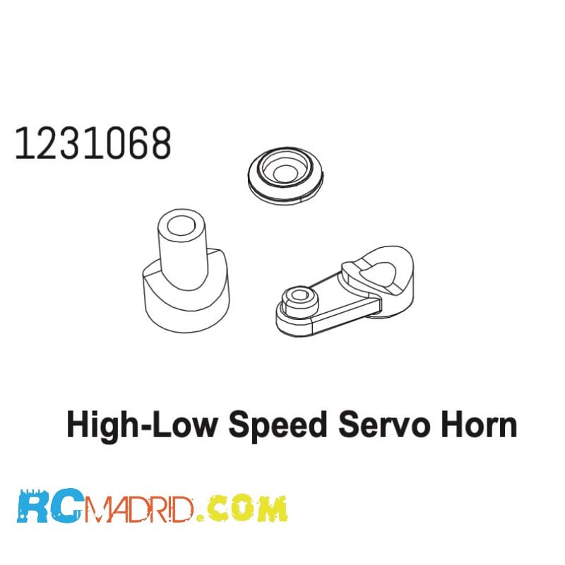 Servo Horn Set (2-speed) CR4.4