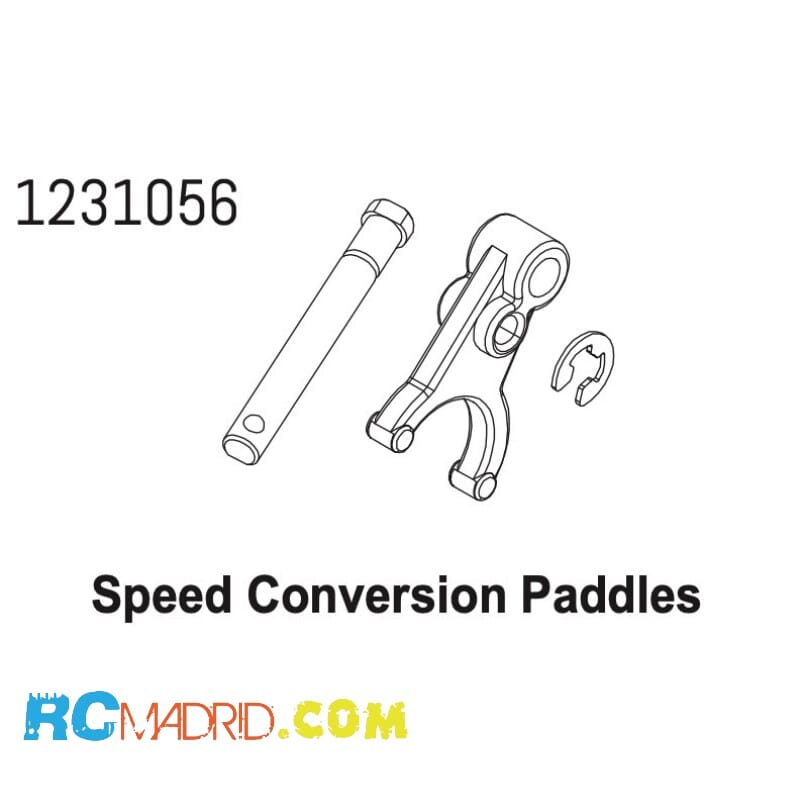 2-Speed Shaft & E-Clip Set...