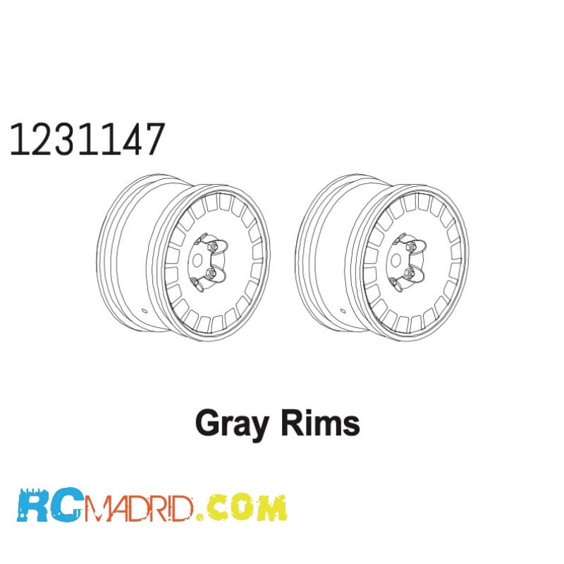 2.2"" Wheels CR4.4 (2)