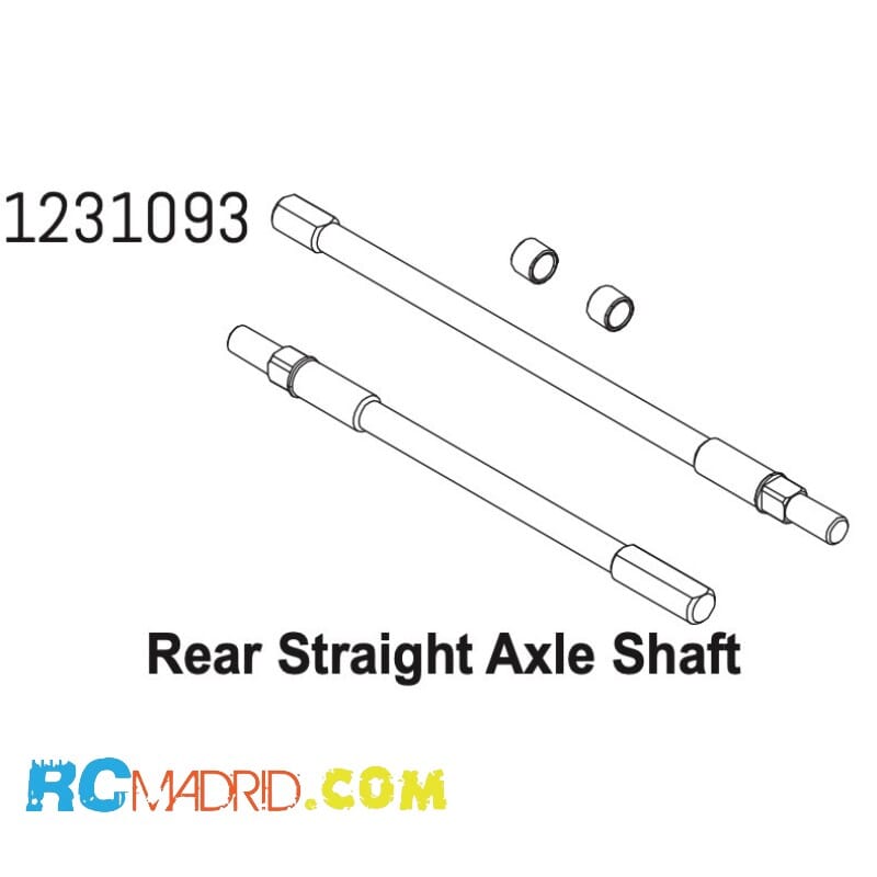 Straight Axle Shaft (rear)...
