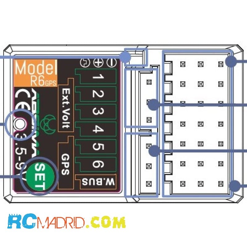 6-Channel Receiver "R6GPS"...