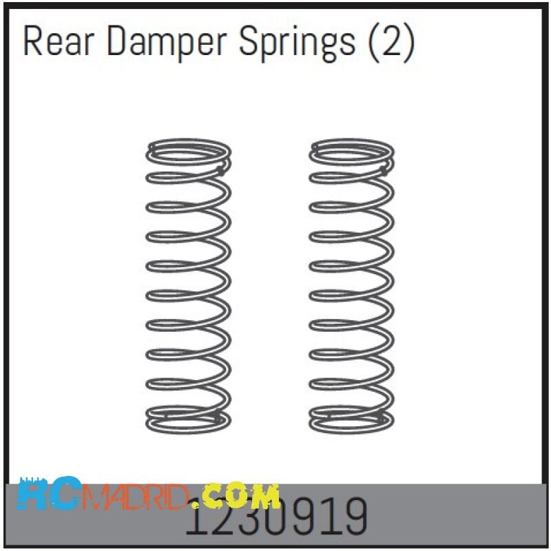 Rear Damper Spring (2)