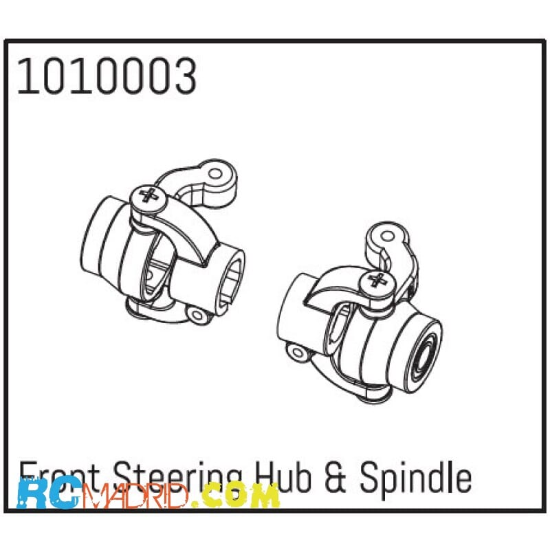 Front Steering Hub &...