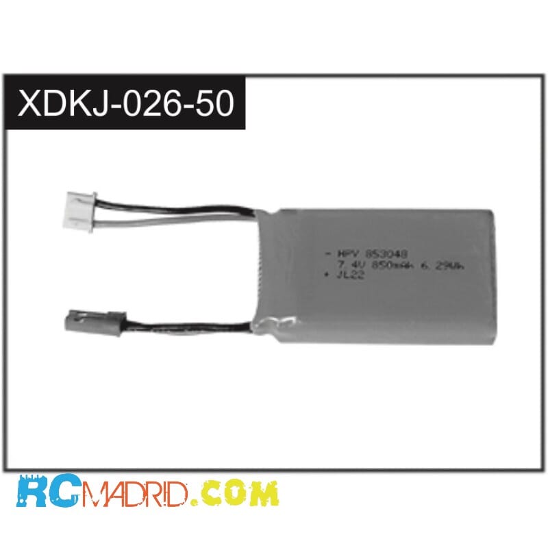 7.4V Li-Ion Battery 850mAh...