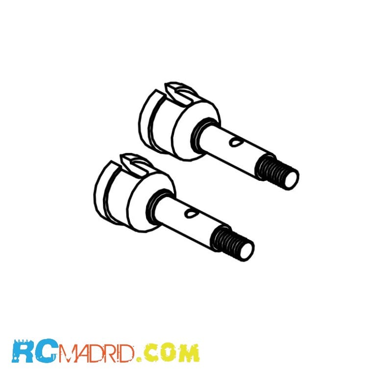 Rear Hub Axle (2)