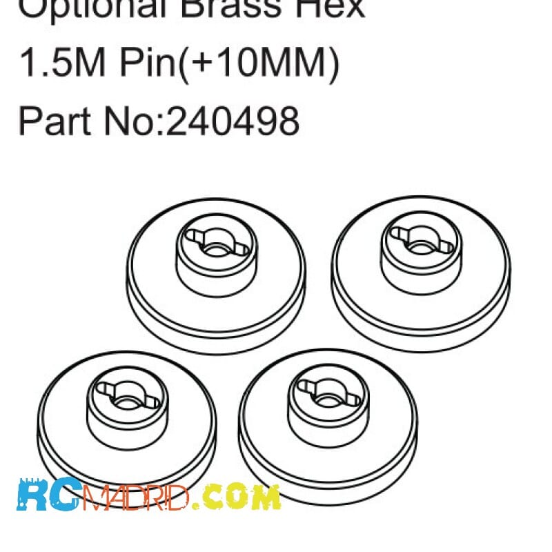 Optional Brass Hex 1.5mm...