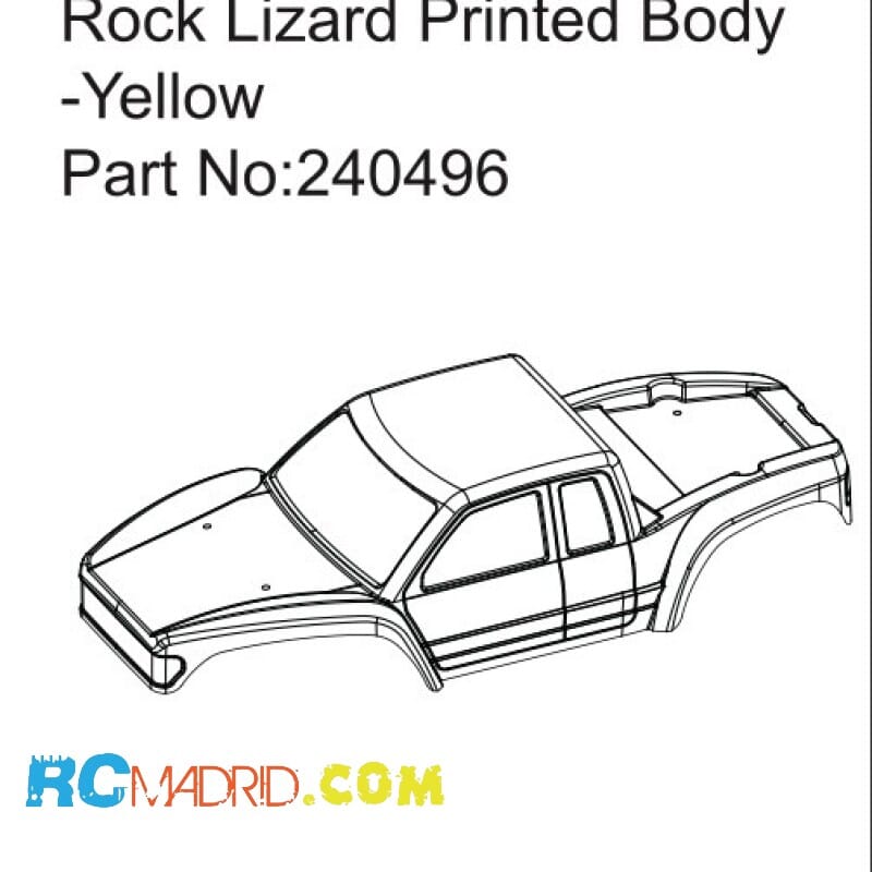 Rock Lizard Printed...