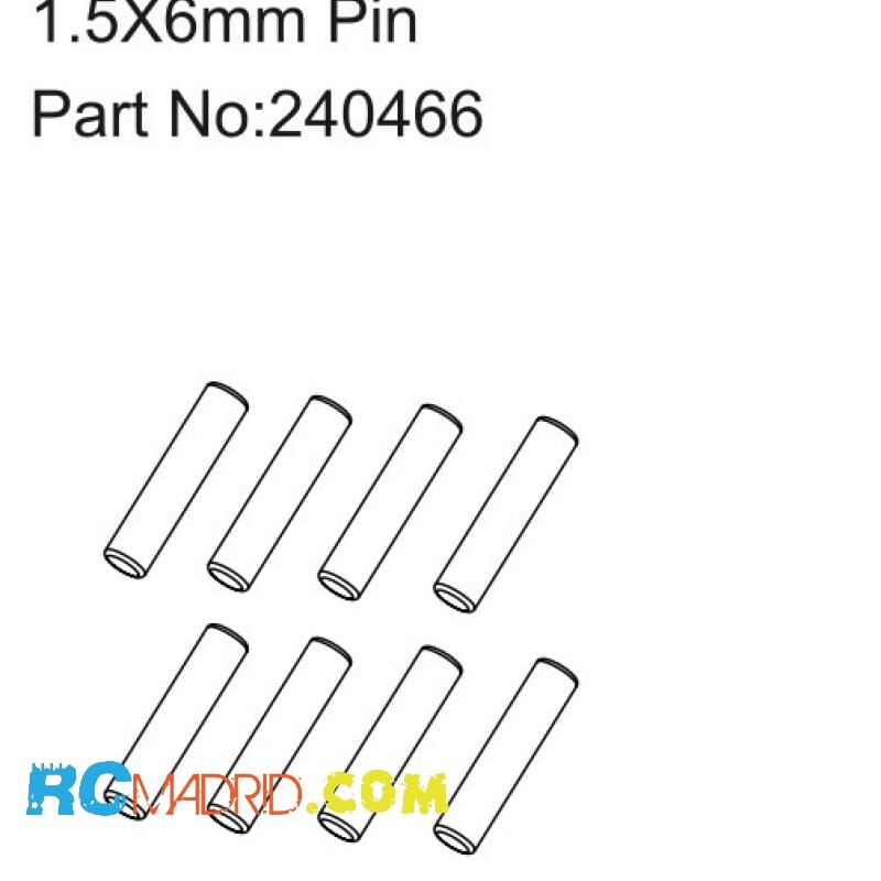 1.5*6mm Pin (8)