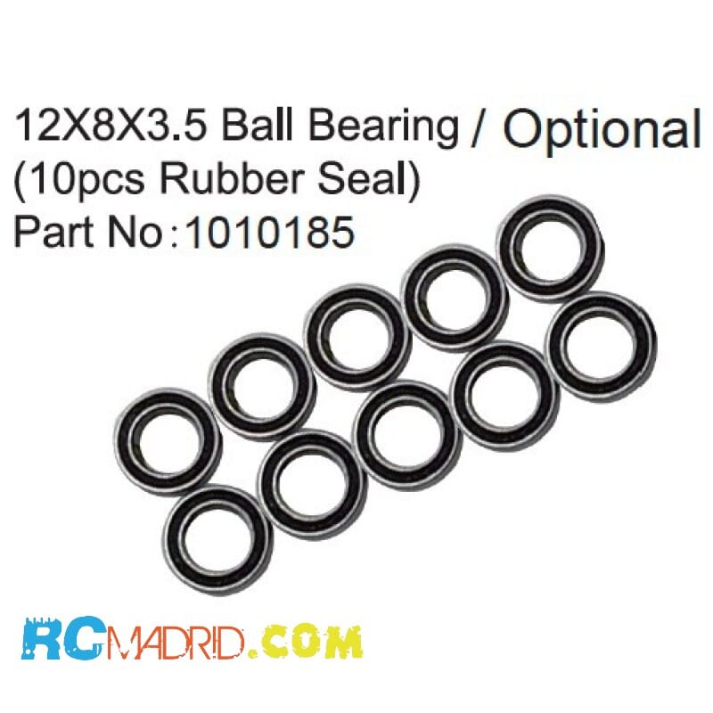 12X8X3.5 Ball Bearing (...