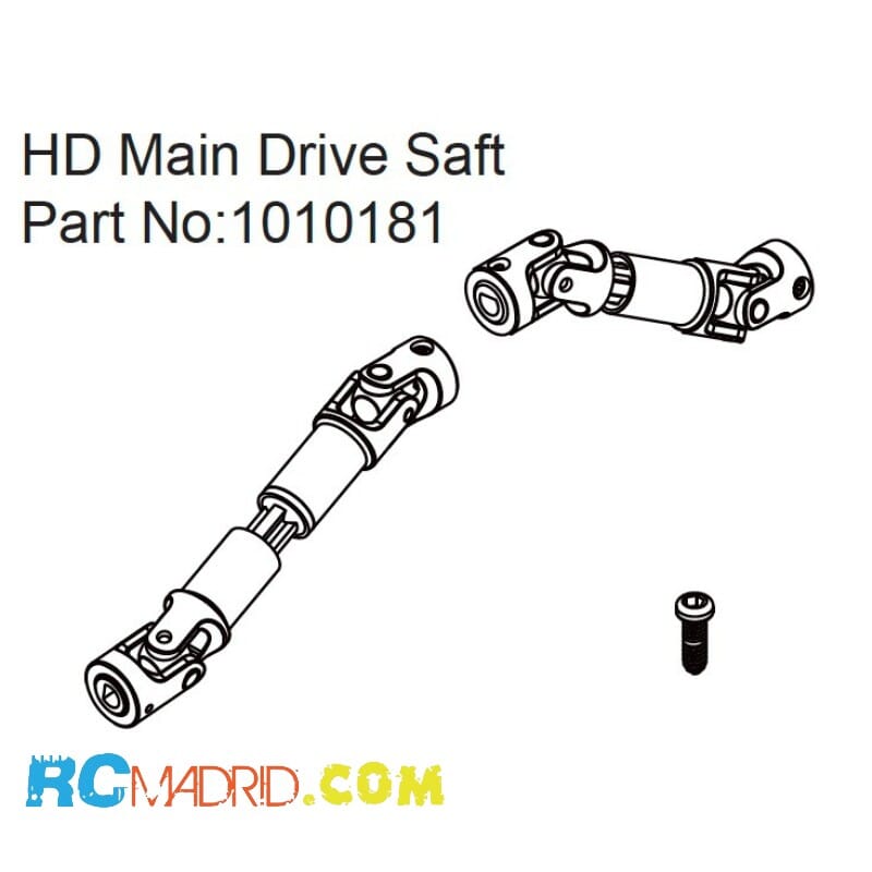 HD Main Drive Shaft - EVO 1:18