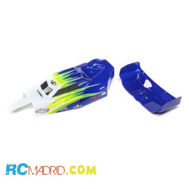 Body & Wing  Blue-White:...