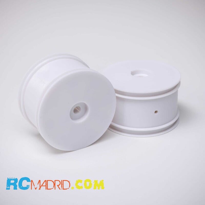 Rear Wheel  White (2): Mini-B