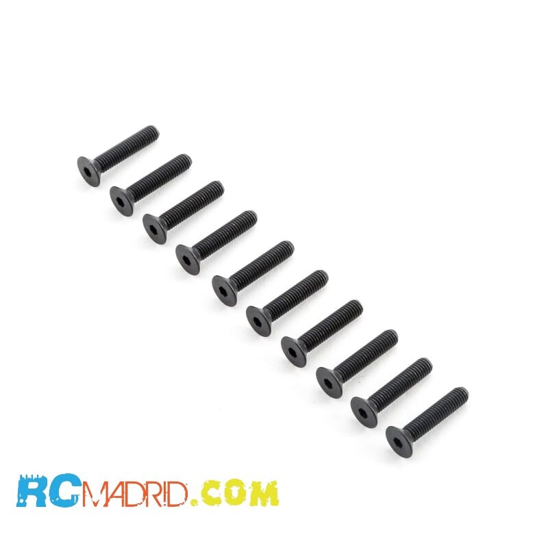 Flat Head Screws M5x25mm (10)