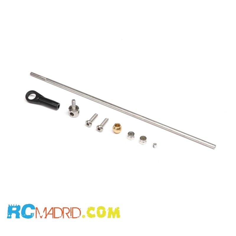 Rudder Pushrod Set:...