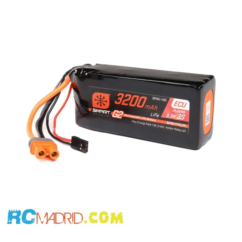 9.9V 3200mAh 3S 10C Smart...