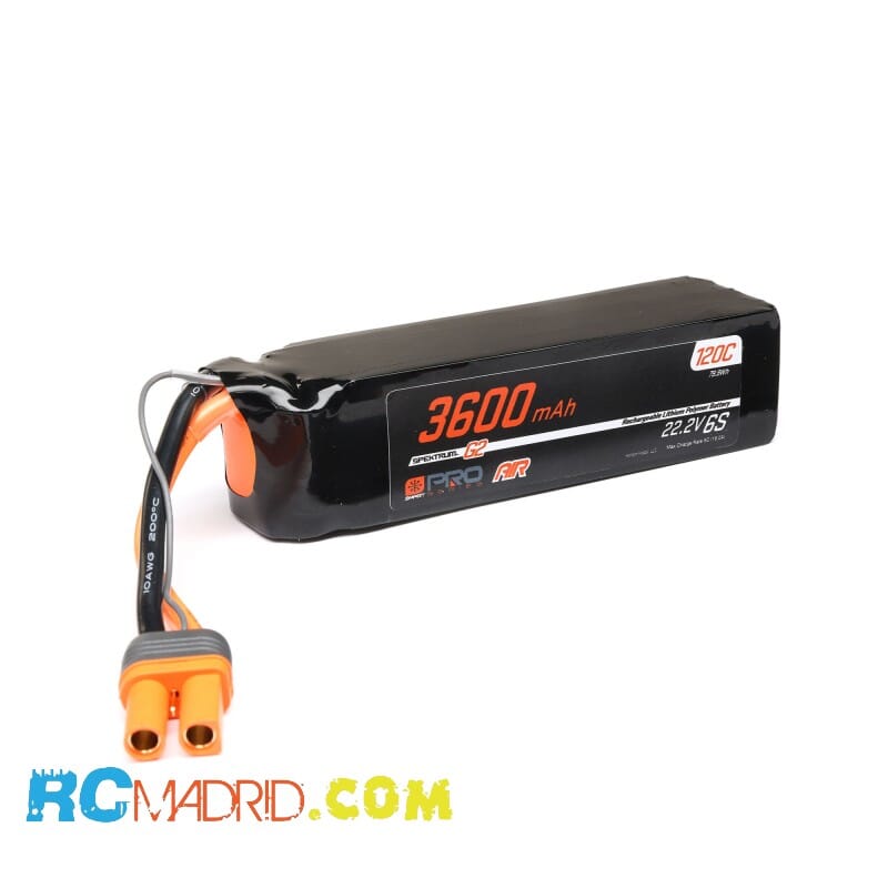 22.2V 3600mAh 6S 120C Smart...