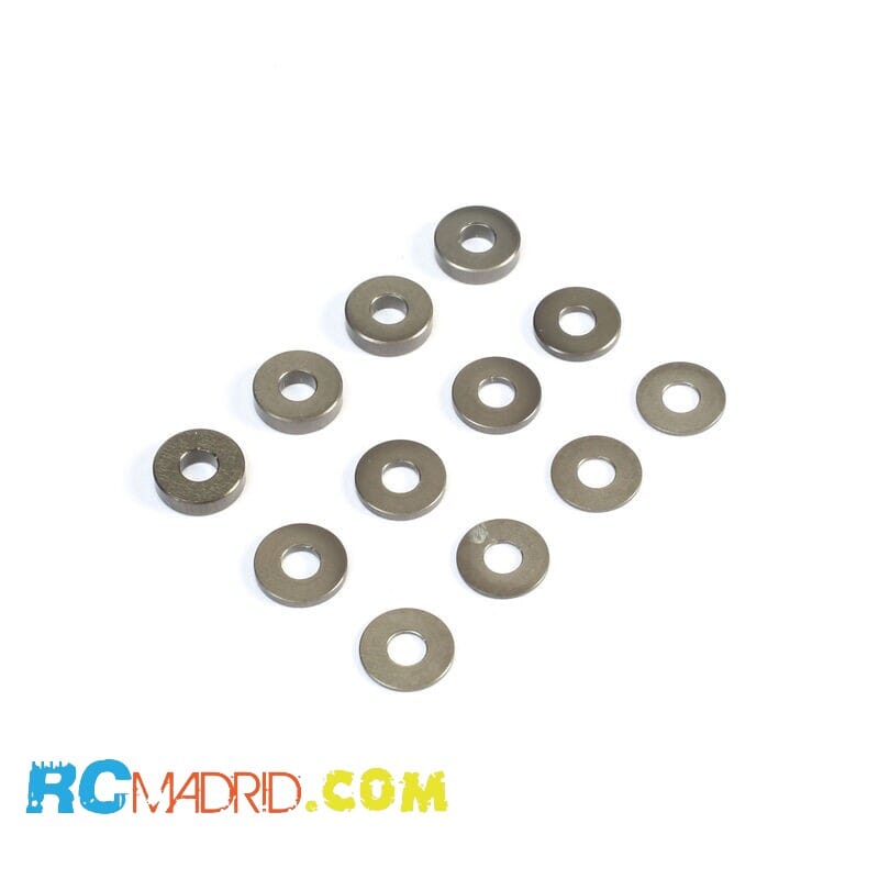 Ballstud-hub spacer set...
