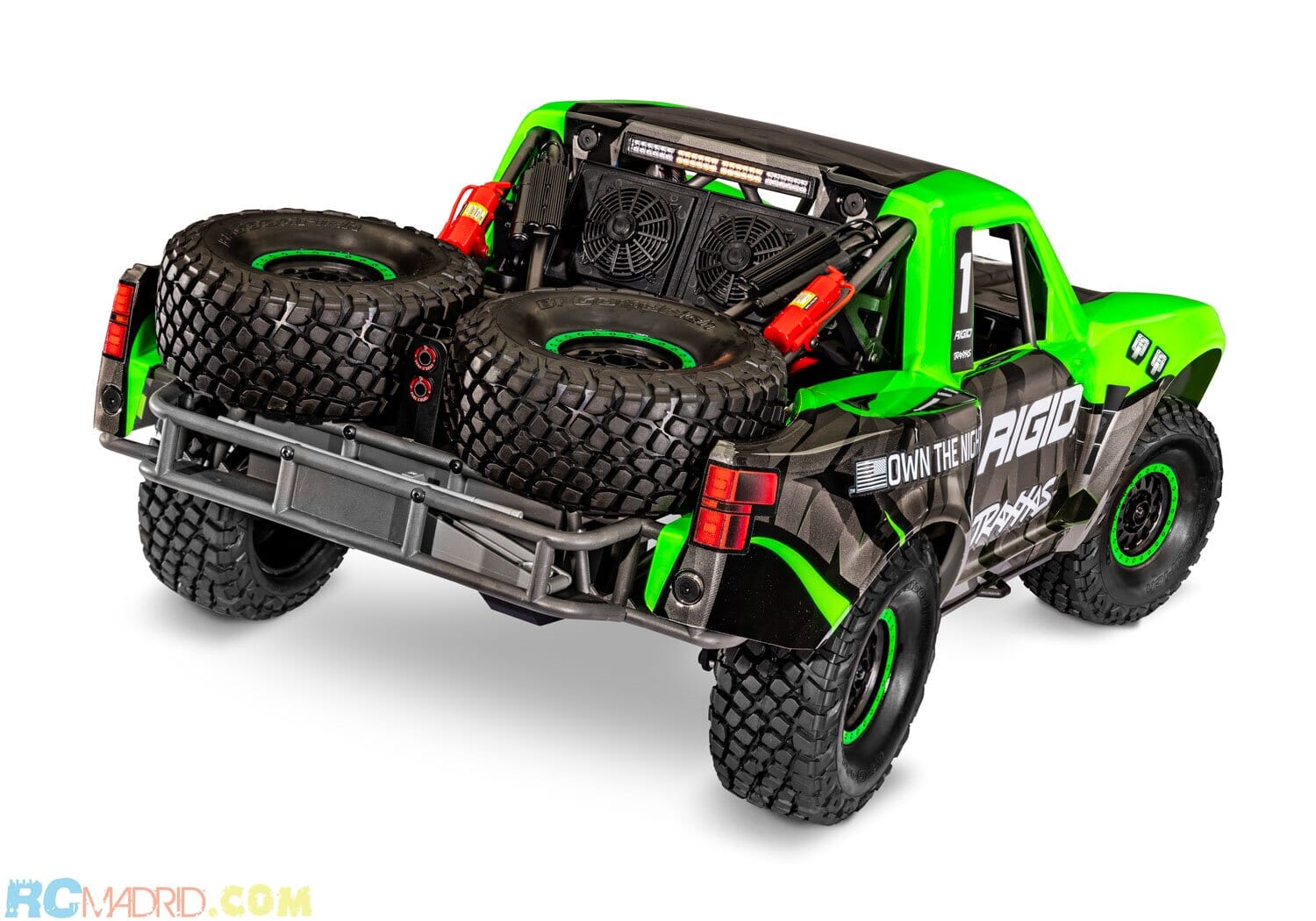 TRAXXAS UDR 1/8スケール　未使用 Traxxas UDR 4WD LED TQi VXL 6S (no bat/cargr) Verde