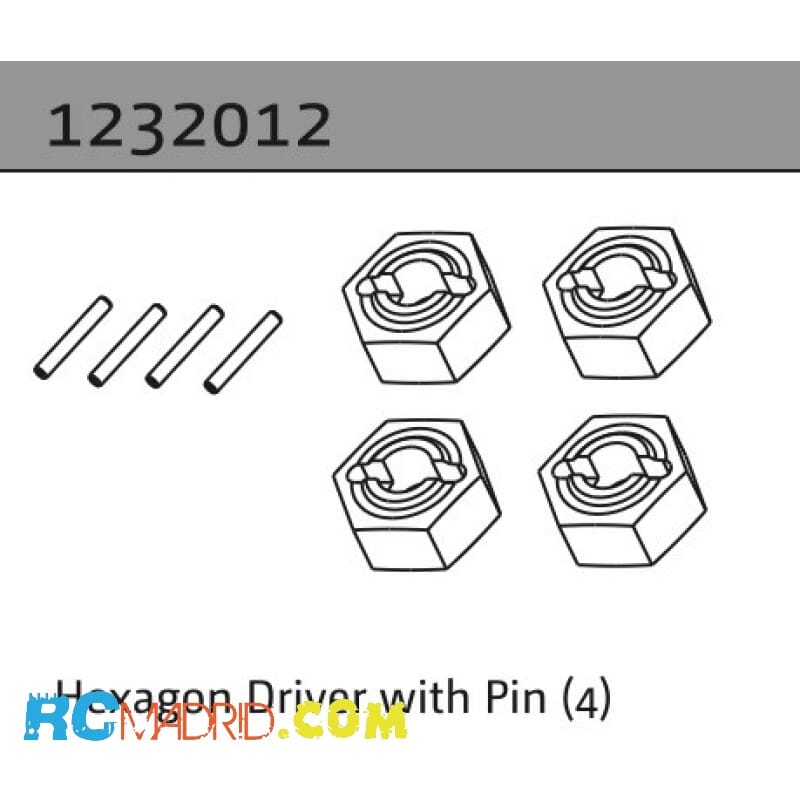 Hexagon Driver with Pin (4)