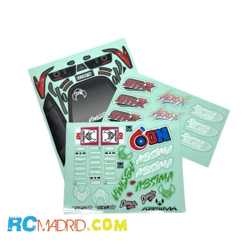 Sticker Sheet for SupraSlide
