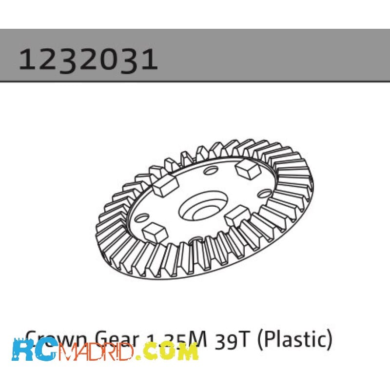Crown Gear 1.25M 39T