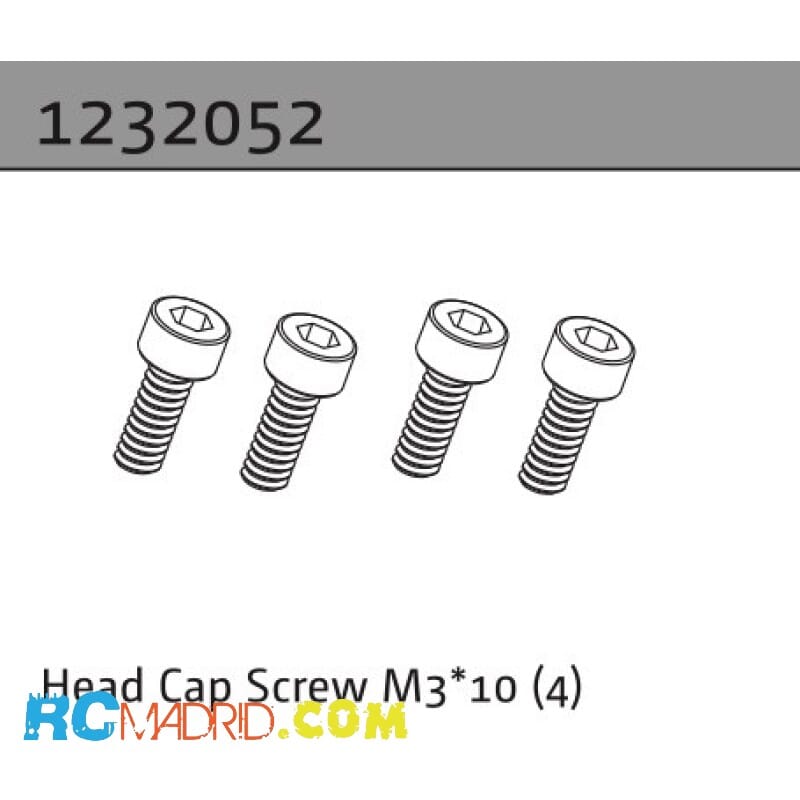 Head Cap Screw M3*10 (4)