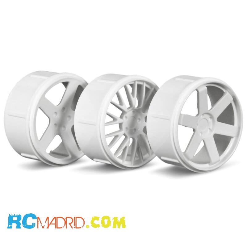 WHEEL SET (WHITE/MICRO RS4)