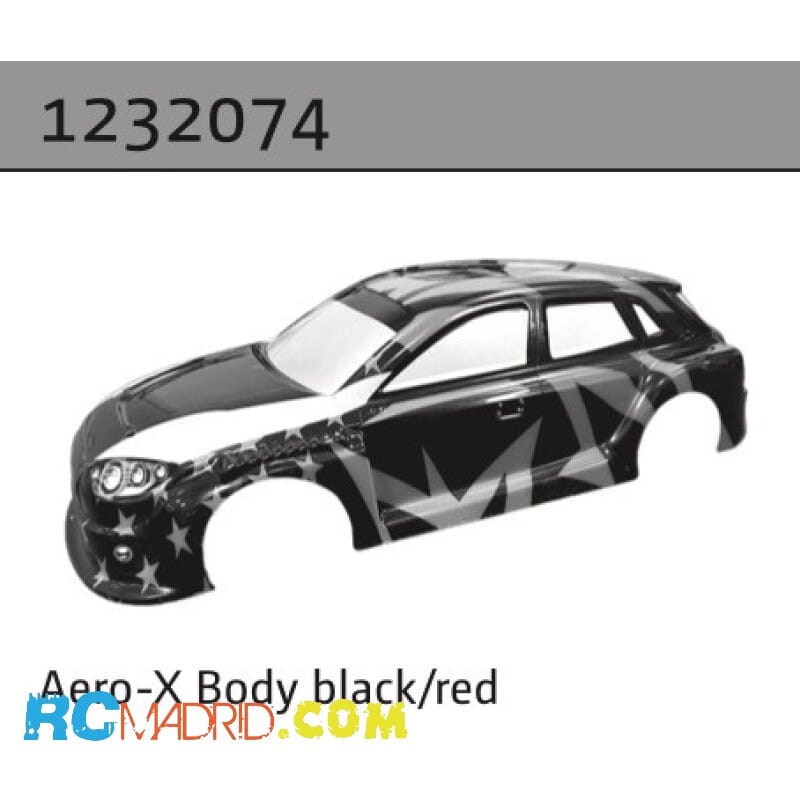 Aero-X Body black-red...