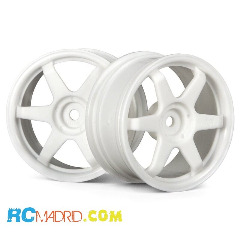 TE37 WHEEL 26mm WHITE (0mm...