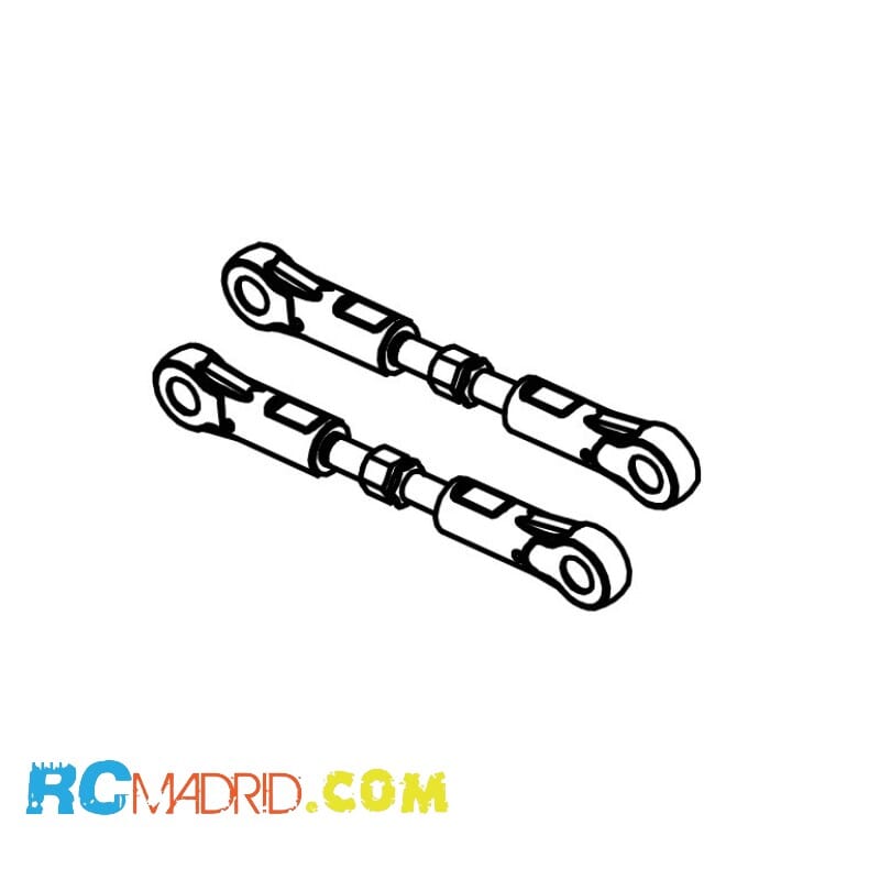 Adjustable Upper Tie Rods (2)