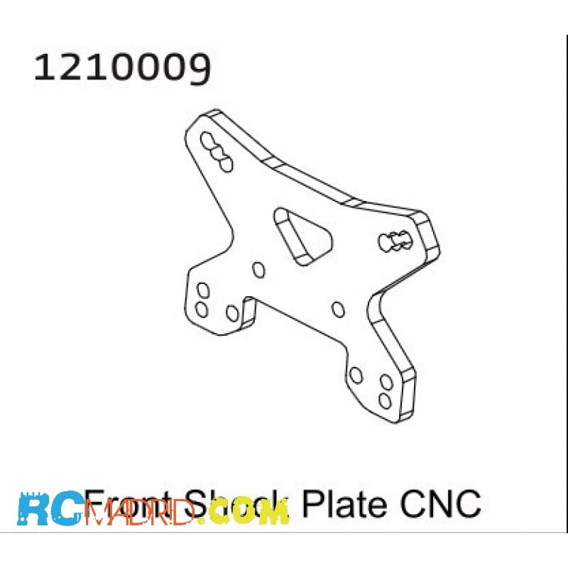Alu Front Shock Tower - Buggy