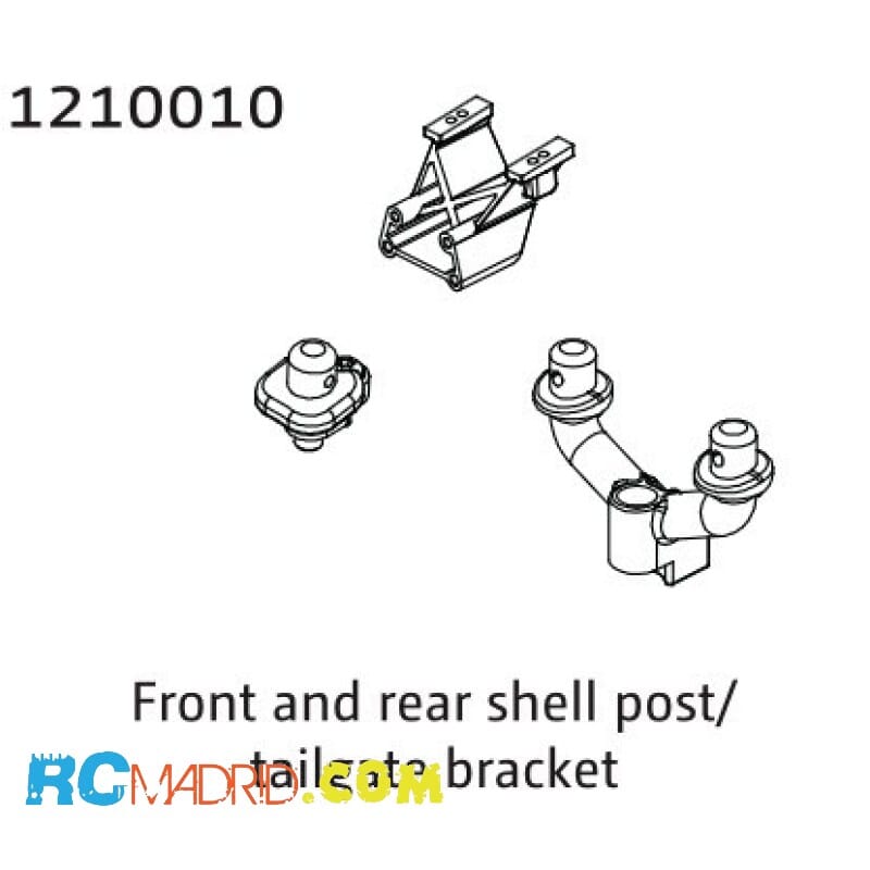 Body and Wing Mount Set