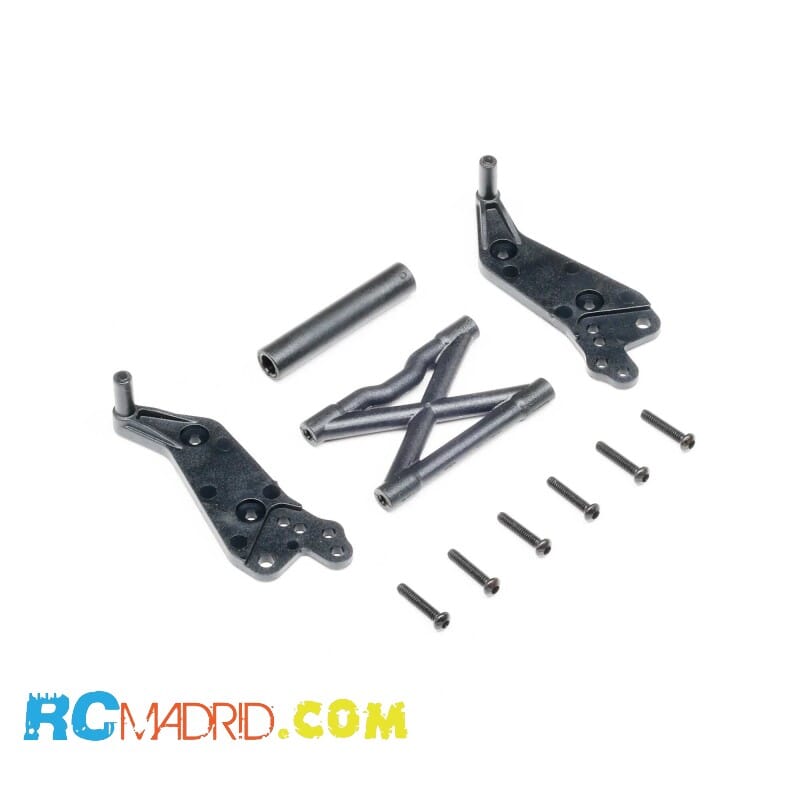 Wheelie Bar Set  Black:...