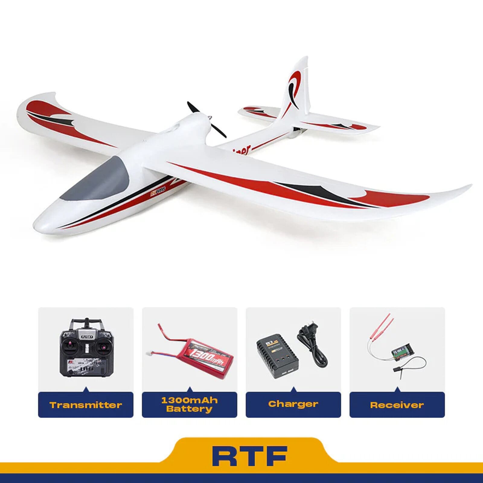 AVION EASY TRAINER 1280mm RTF FMS