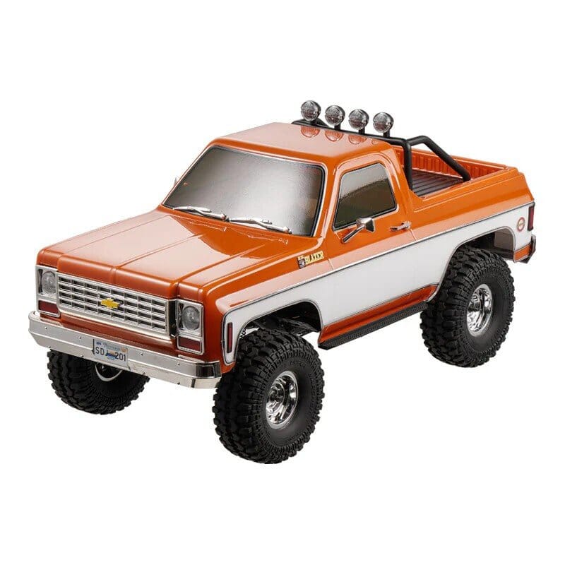COCHE 1/10 CHERVOLET K5 BLAZER RS NARANJA FMS