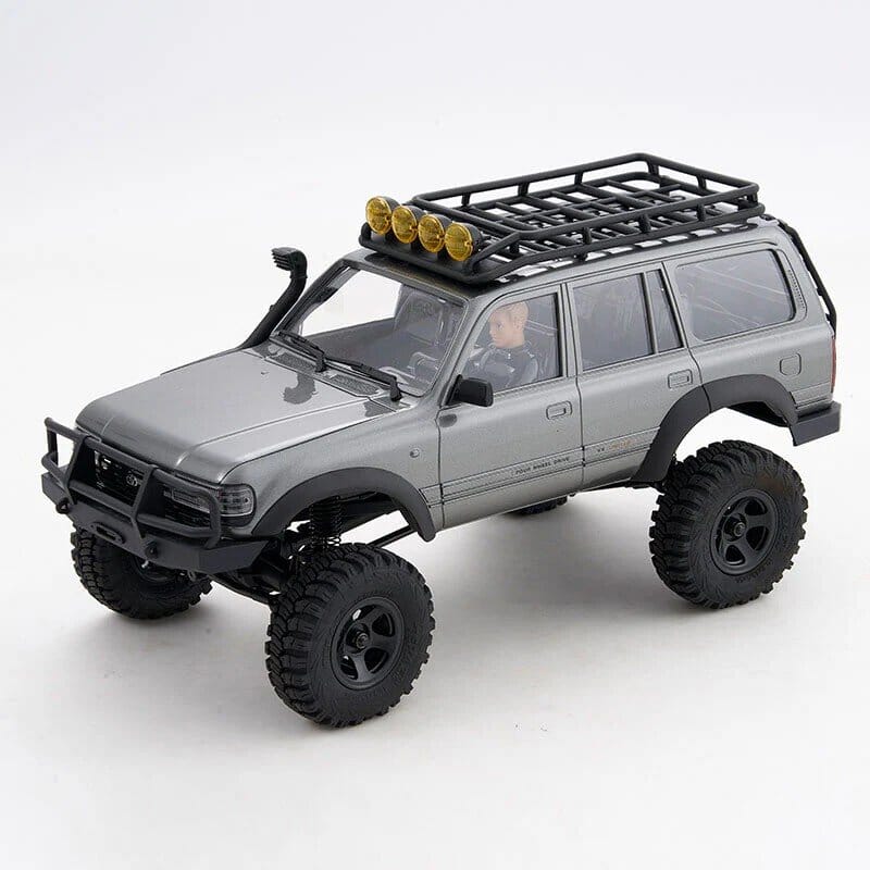 COCHE CRAWLER 1/18 TOYOTA LC80 V2 RTR GRIS FMS