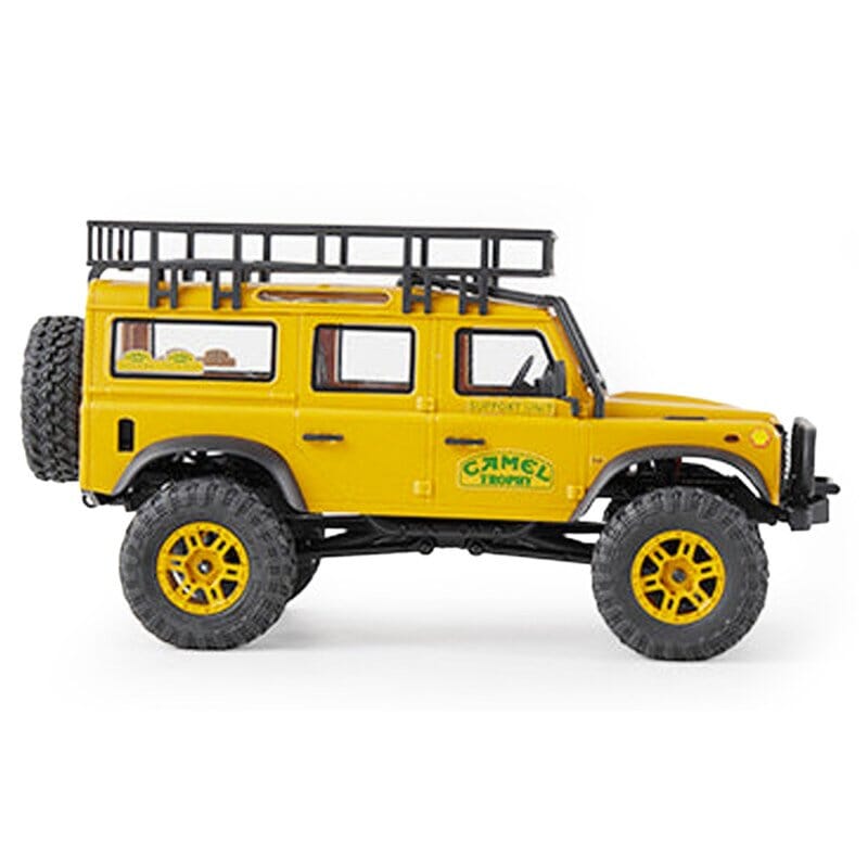 COCHE LAND ROVER 1/24 DEFENDER 110 RTR AMARILLO FMS