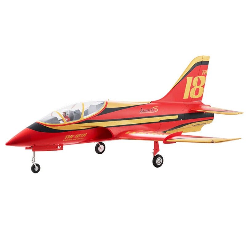 AVION EDF AVANTI PNP ROJO FMS