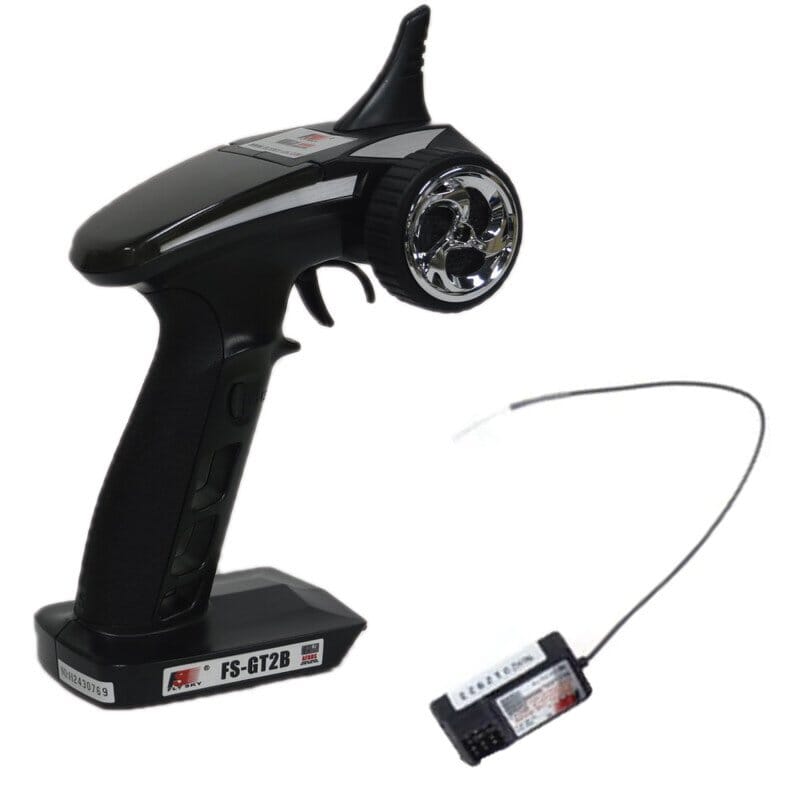EMISORA GT2B 3CH CON RECEPTOR GR3E (3CH AFHDS) + PACK BAT FLYSKY