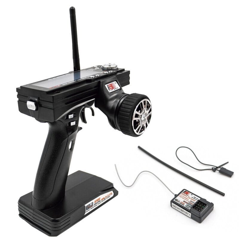 EMISORA GT3B 3CH CON RECEPTOR GR3E (3CH AFHDS) LCD FLYSKY