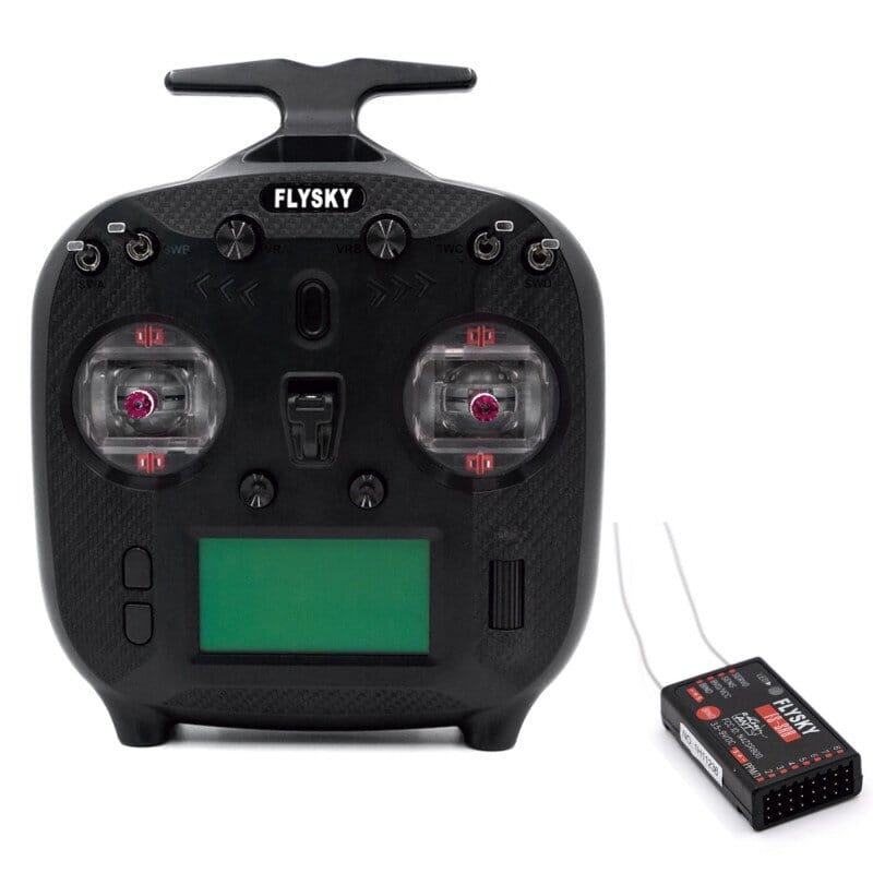 EMISORA ST8 8-10CH CON RECEPTOR SR8 (8CH ANT) FLYSKY