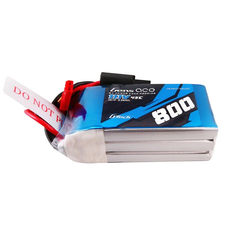 GENS ACE GTECH 800 mha 11.1V 45C 3S1P WITH BEC 