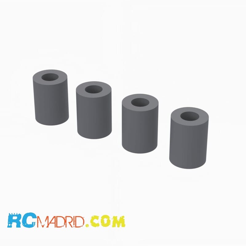 Silicone Bump Stop 3x6x8mm (4)