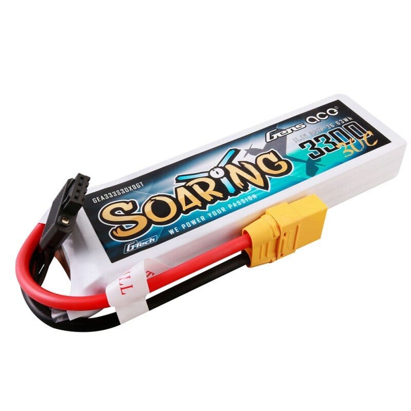 GENS ACEG-TECH SOARING 3300 mAh 11.1V 30C 3S1P WITH XT90
