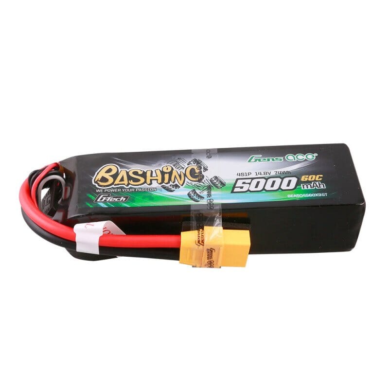 GENS ACE G-Tech 5000 mAh 14.8V 60C 4S1P WITH XT90  BASHING SERIES